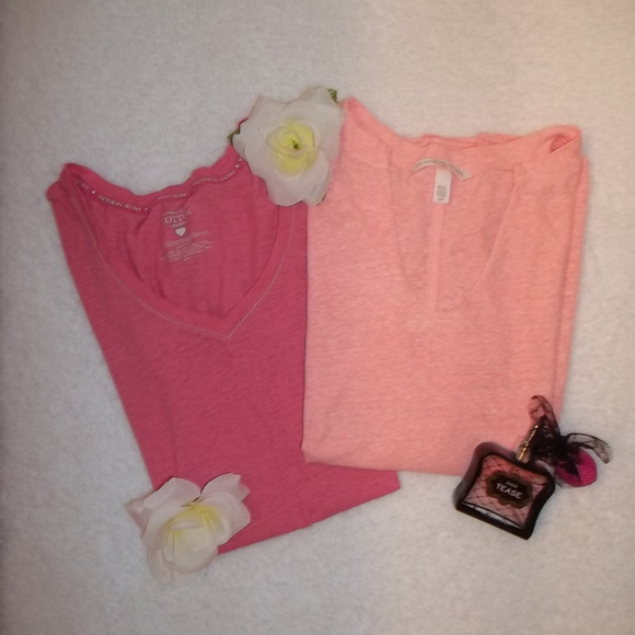 Victoria's Secret Tops - *BUNDLE* Victoria's Secret Shirts Both Size Small
